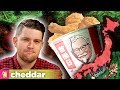 How KFC Became a Christmas Tradition in Japan - Cheddar Examines の動画、YouTub…
