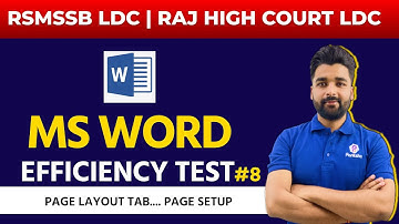 L8 | Rajasthan High Court LDC Efficiency Test | RSMSSB LDC Efficiency Test | Rajasthan Pariksha