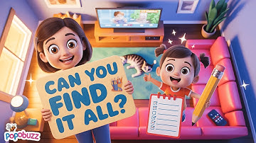 Spot It Challenge! | 3-Room Game That Boosts Kid’s Brain Power 🧠🏠