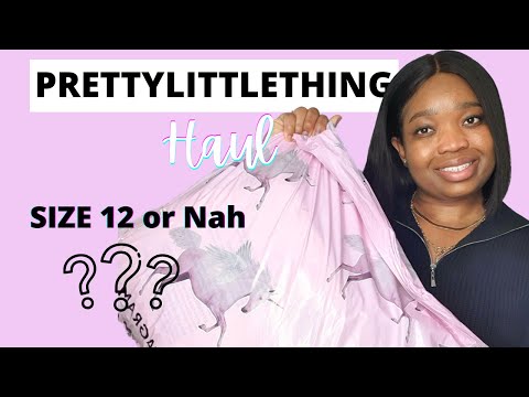 Size 12 or nah. Pretty little thing try on haul #shorts