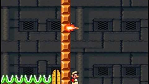 super mario flash 1 custom castle level