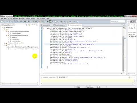 aula 4702 javaseIII   No Eclipse instalando JARS e Enviando emails