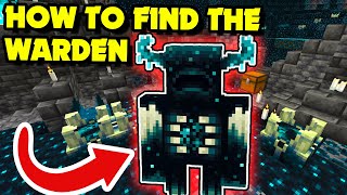 How to Find the WARDEN in Minecraft 1.19 | How to Find an Ancient City (Minecraft Tutorial)