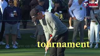 Justin Rose Using Total Golf Trainer V2 at The Masters 🔥 (Putting Secrets with Phil Kenyon)
