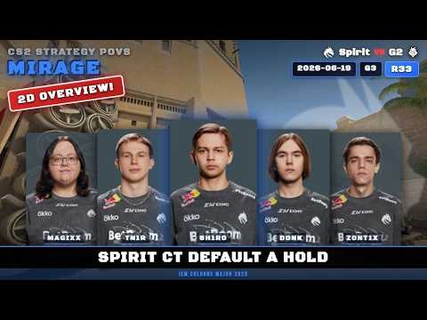 Spirit CT Default A Hold vs G2 - Mirage - IEM Cologne Major 2026