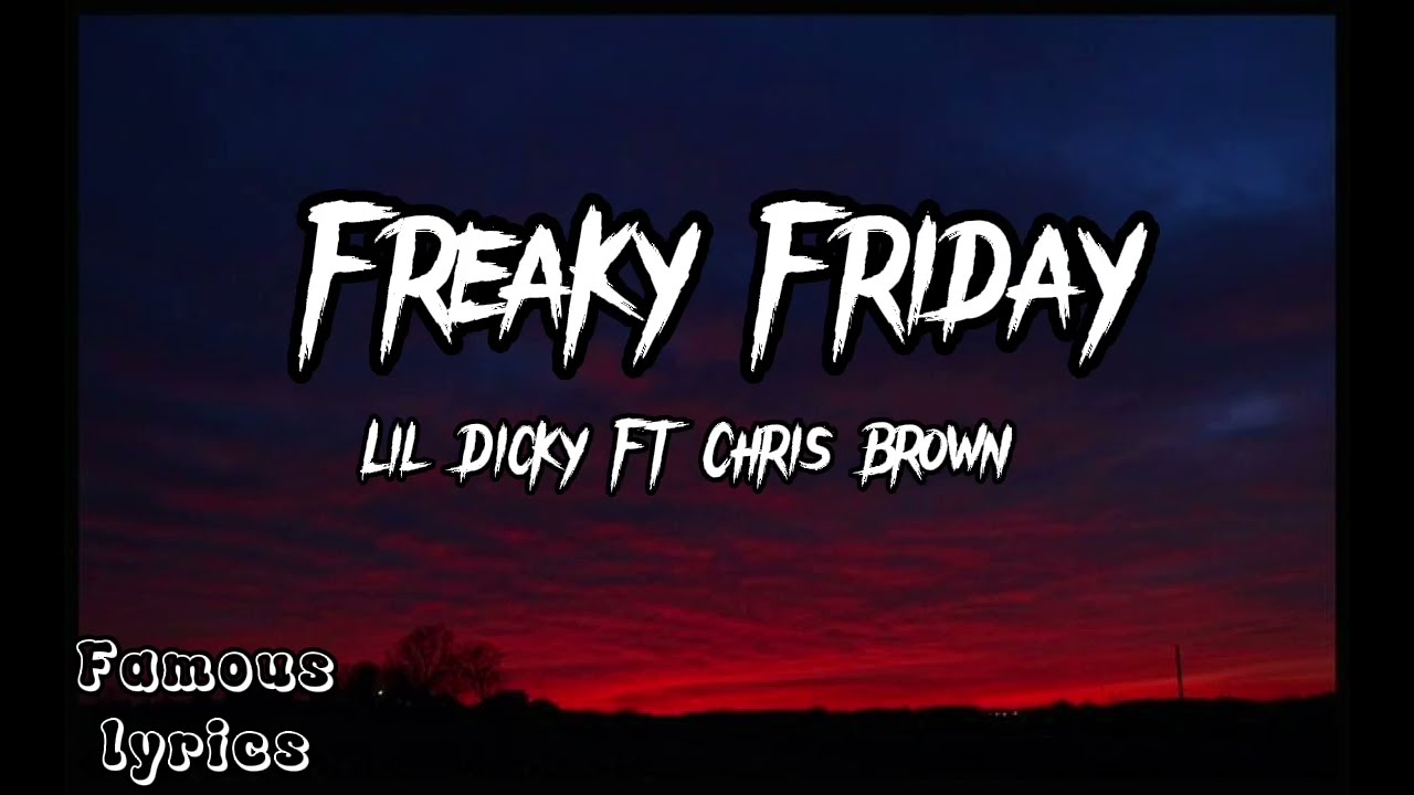 Lil Dicky   Freaky Friday ft Chris Brown Lyrics