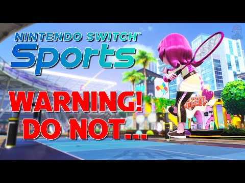 Nintendo's WARNING About The Nintendo Switch Sports Play Test!