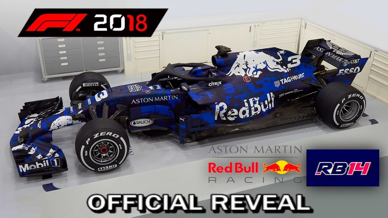 F1 2018 Red Bull RB14 Official Reveal