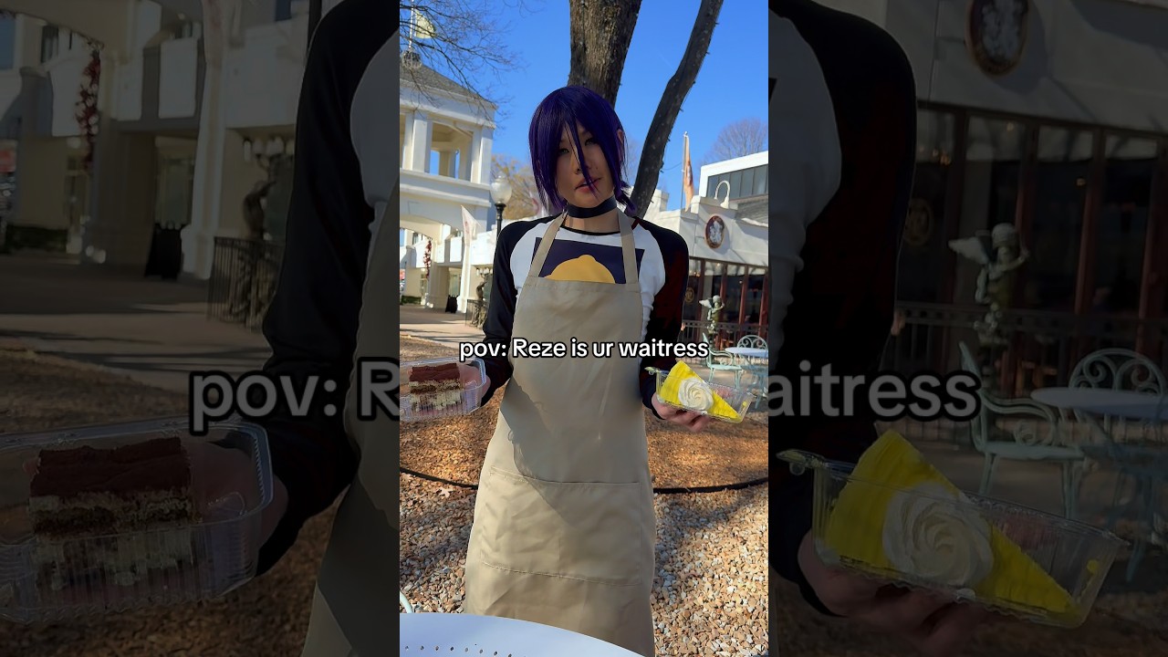 Denji wants the 3rd cake ;) #anime #chainsawman #reze