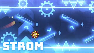 (Demon) "strom" 100% By cerufiffy [3 Coins] | Geometry Dash
