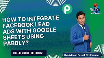 How to Integrate Facebook Lead Ads with Google Sheets using Pabbly in MINUTES