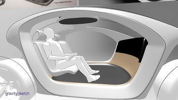 Gravity Sketch Full Tutorial: Autonomous Rideshare Vehicle Interior