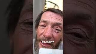 Homeless veteran is dying on the streets