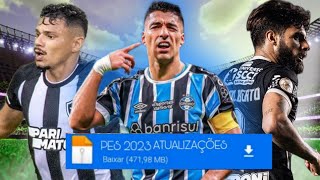 NOVAS TRANSFERÊNCIAS! PES 2023 PPSSPP BRASILEIRÃO