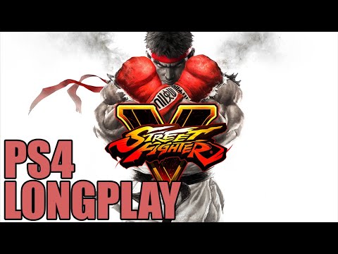 Street Fighter V Gameplay Walkthrough FULL Game - No Commentary Longplay (PS4)
