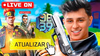 LIVE ON ???? NOVA ATUALIZAÇÃO DO FREE FIRE ???? NOBRU AO VIVO ????