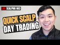 Day trading live with quick scalps  live scalping 003