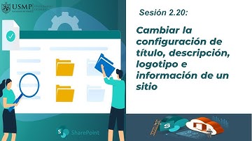 SharePoint 365: Sesión 2.20: Cambiar config. de título, descripción, logotipo e inf. de un sitio