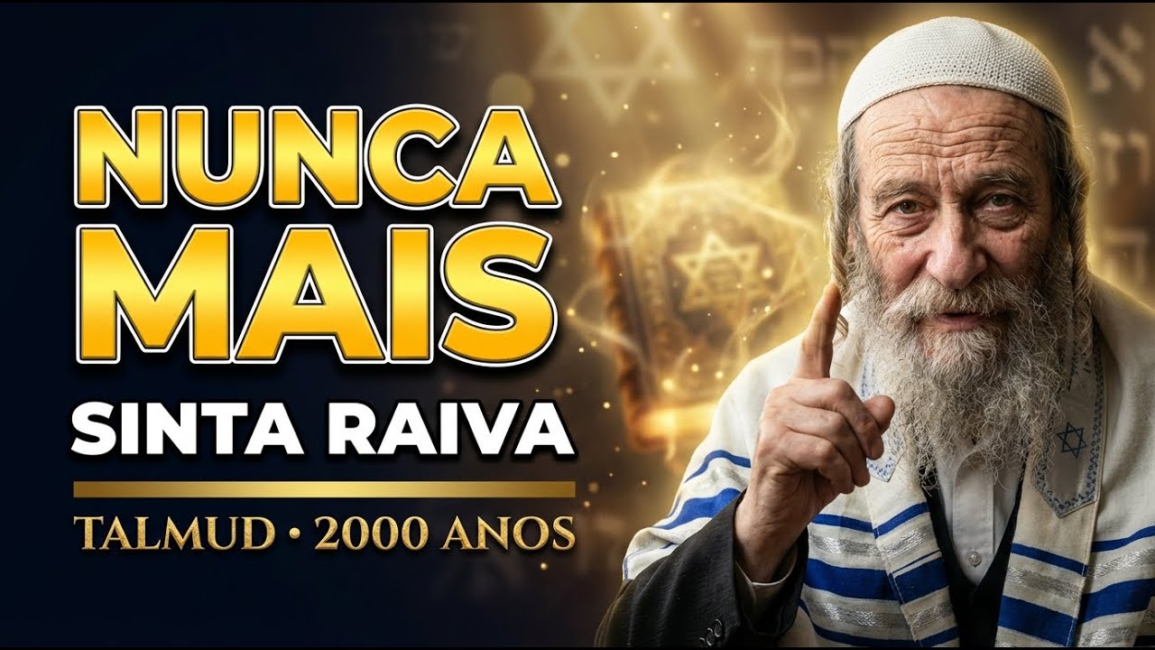 Rabino Revela: O Segredo Para NUNCA Mais Ficar Com Raiva — De Ninguém, Em Nenhuma Situação | TALMUD
