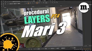 Mari Layers :  procedural texturing tutorial | Introduction to Mari 3