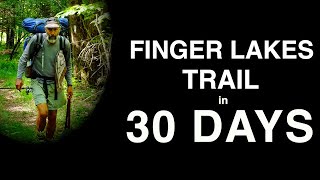 Finger Lakes Trail in 30 Days