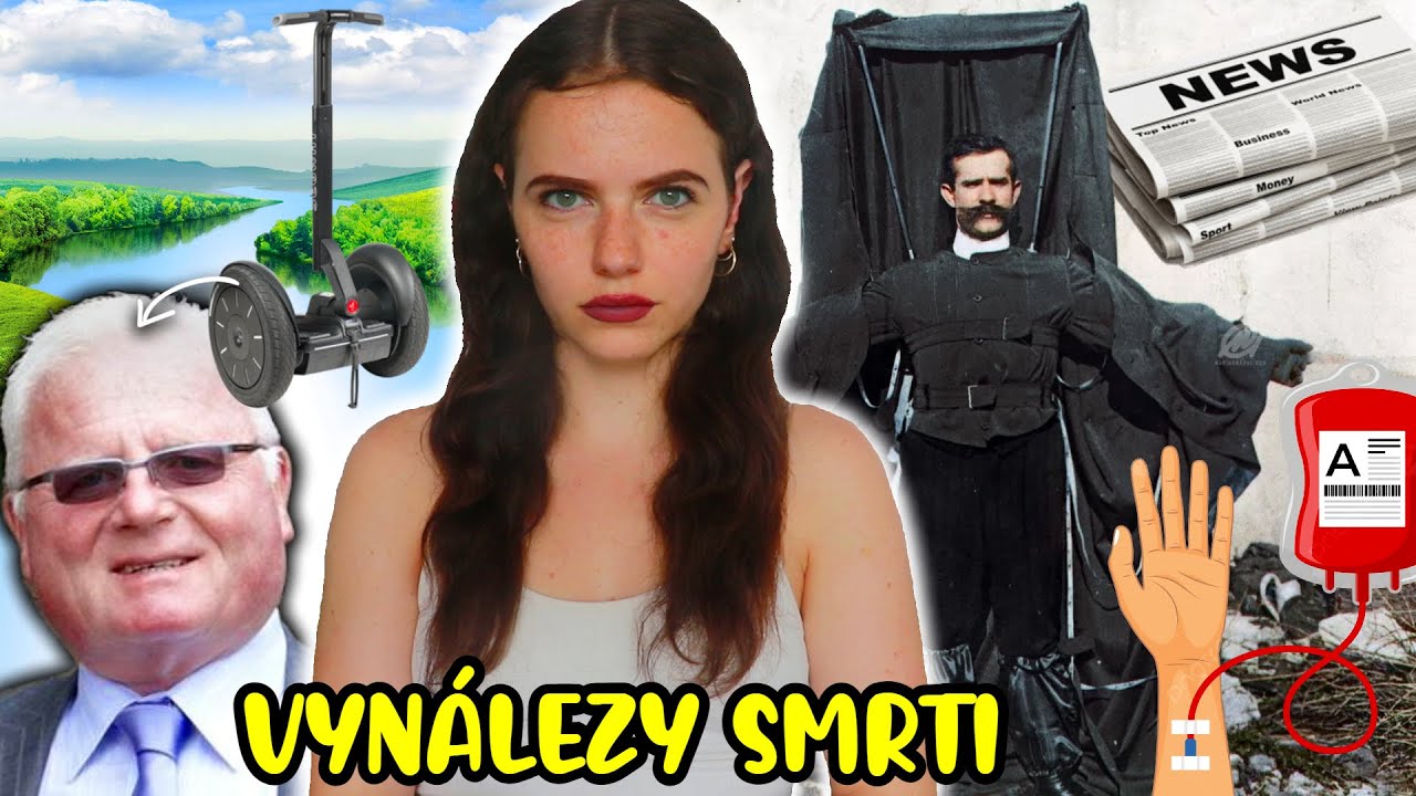 VYNÁLEZCI, KTERÉ Z&B!L JEJICH VLASTNÍ VÝTVOR | Segway, transfúze, maják a další | Just Justýna