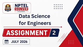 Data Science for Engineers Week 2 || NPTEL ANSWERS || NPTEL 2026 #nptel #nptel2026 #nptelsolver