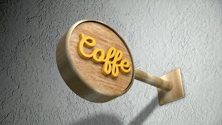 Badge Logo 3D - Cinema 4D Tutorial