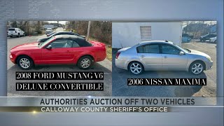 Calloway County Sheriff's Office auctions off two vehicles