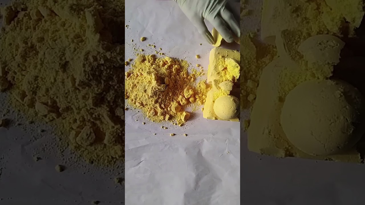 Satisfying Baking Soda Crushing ASMR 🤍 | No Talking 