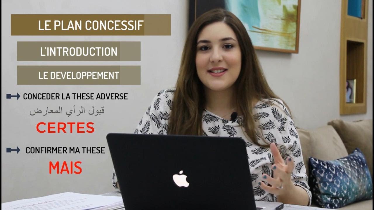 Production-écrite 2: Le plan concessif (1BAC) منهجية كتابة موضوع انشائي