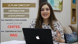 Production-écrite 2: Le plan concessif (1BAC) منهجية كتابة موضوع انشائي