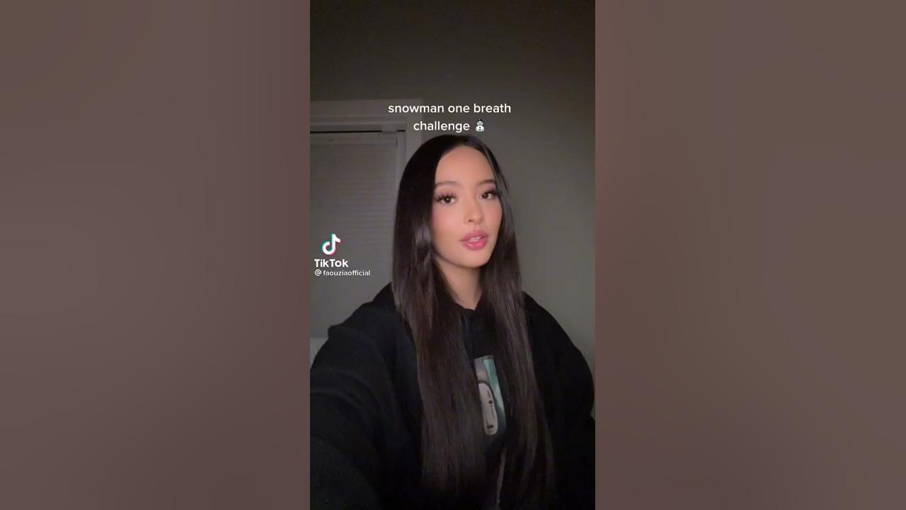 Faouzia - Snowman (Sia) 1 Breath Challenge ⛄🤯