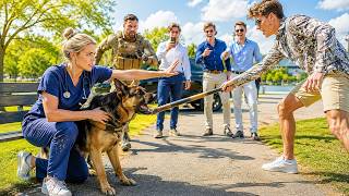Rich Teens Attacked a Nurse's Military K9 — The Quiet Nurse Was a Decorated Special Forces Medic