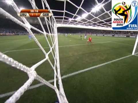 GERMANY vs. URUGUAY WORLD CUP 2010 all goals good quality