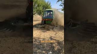 Almond Picking In Italy With Nuts Picker Semek 1000 || Made By Facma Srl Italy || #Shorts
