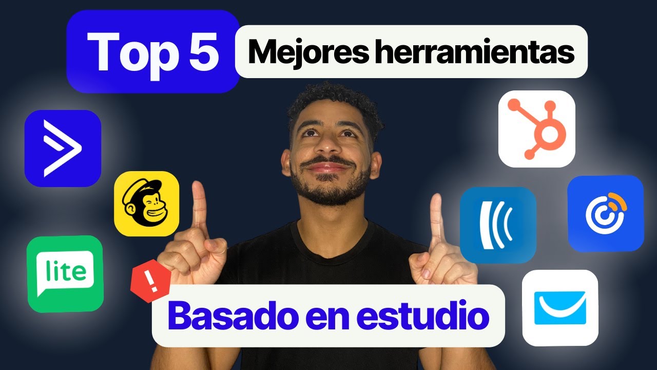 TOP 5 mejores HERRAMIENTAS para EMAIL Marketing [2025] - YouTube