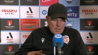 Perth Glory Coach Alen Stajcic's Press Conference - SYDvPER