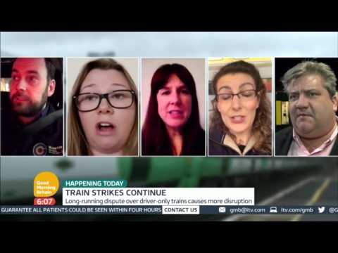 Southern Rail Strike Begins | Good Morning Britain