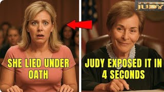 Judge Judy Caught the LIE in 4 Seconds — Karen Froze Instantly!