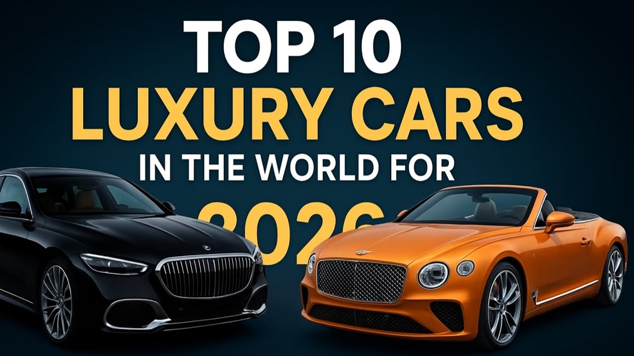 Luxury cars suitable for road trips and long-distance driving comfort