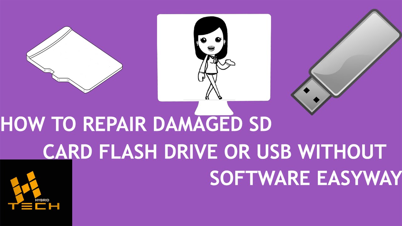 How to Repair or Make Use Able Your Corrupted SD Card |USB ...