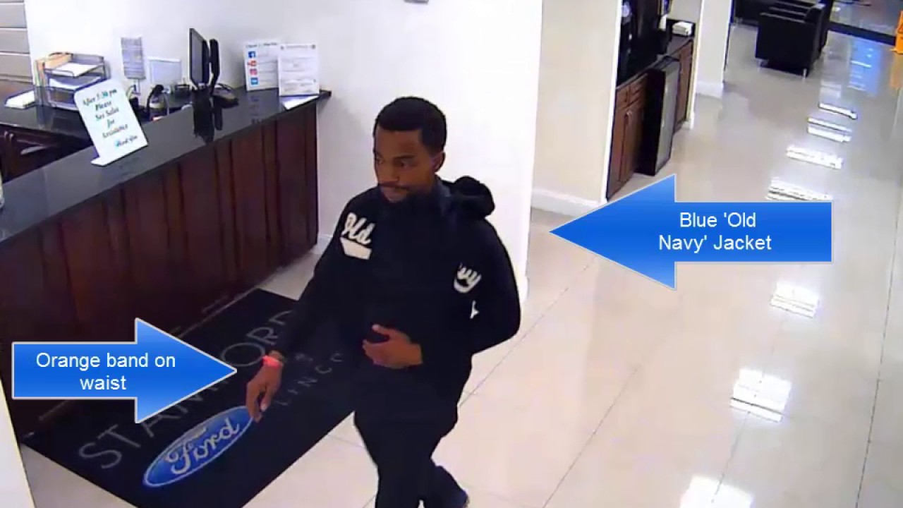 Stamford Police: Motor Vehicle Theft from Stamford Ford policella