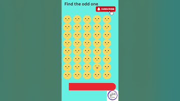 Find the ODD One Out | Eyes Test | Emoji Challenge | Puzzle