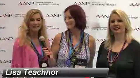 Lisa Teachnor, Sheryl Cowan & Sheena Buckelew at the AANP 2015 National Conference