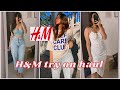 *HUGE* H&M try on haul 2022 | New collection dresses, jeans, tops, T-shirts, pants