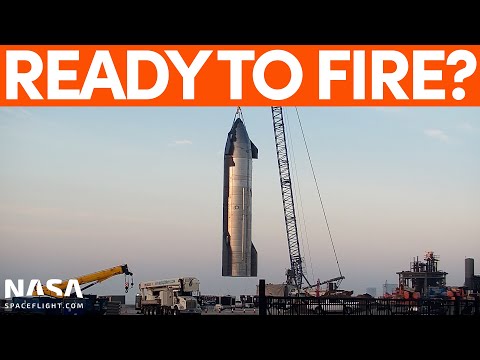 Starship 25 Prepared for Engine Testing | SpaceX Boca Chica