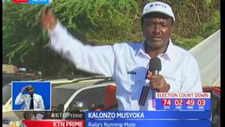 NASA flag bearer Raila Odinga hits out at Jubilee for the lack of security in Baringo County
