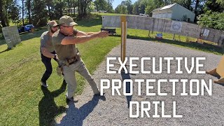 Executive Protection Drill | Personal Security Detail Training | Tactical Rifleman screenshot 5
