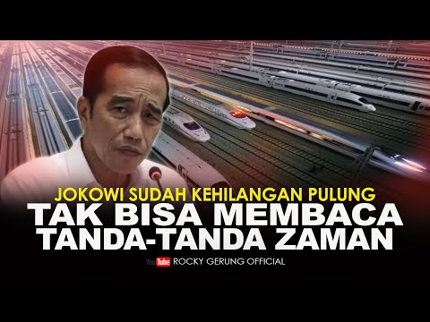 JOKOWI SUDAH KEHILANGAN PULUNG. TAK BISA MEMBACA TANDA-TANDA ZAMAN